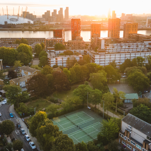 St Johns Park drone